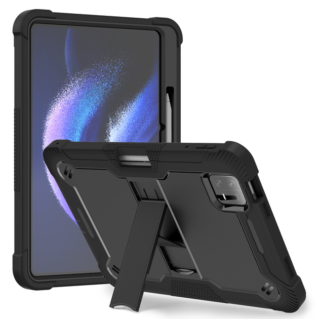 Противоударный чехол с подставкой Shockprof Capsule для планшета Xiaomi Pad 6 / Pad 6 Pro 11" 2023 (Черный) - Фото 1 Противоударный чехол с подставкой Shockprof Capsule для планшета Xiaomi Pad 6 / Pad 6 Pro 11" 2023 (Черный) - изображение 1