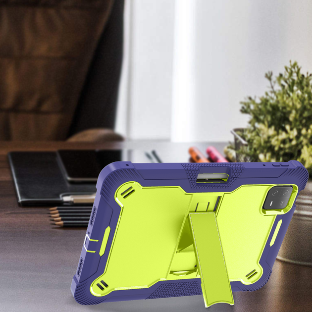 Противоударный чехол с подставкой Shockprof Capsule для планшета Xiaomi Pad 6 / Pad 6 Pro 11" 2023 (Салатовый) - Фото 8 Противоударный чехол с подставкой Shockprof Capsule для планшета Xiaomi Pad 6 / Pad 6 Pro 11" 2023 (Салатовый) - изображение 8