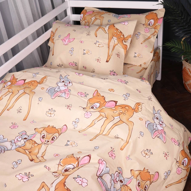 Наволочка детская MirSon 17-0902 Bambi Soft Бязь 60х60 см (2200012397992) - Фото 4 Наволочка детская MirSon 17-0902 Bambi Soft Бязь 60х60 см (2200012397992) - изображение 4