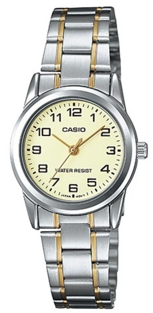 Женские часы комбинированные CASIO LTP-V001SG-9B - Фото 1 Женские часы комбинированные CASIO LTP-V001SG-9B - изображение 1