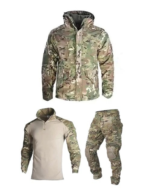 Костюм 3в1 Han-Wild Куртка G8 та Штани G3 + Убакс мультикам розмір 3XL - Фото 1 Костюм 3в1 Han-Wild Куртка G8 та Штани G3 + Убакс мультикам розмір 3XL - зображення 1