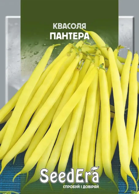 Насіння квасолі спаржевої Пантера 20г - Фото 1 Насіння квасолі спаржевої Пантера 20г - изображение 1
