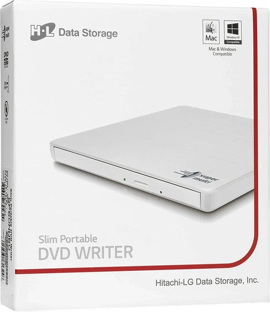 Зовнішній DVD-привід Hitachi-LG GP60NW60 (GP60NW60.AUAE12W) - зображення 6
