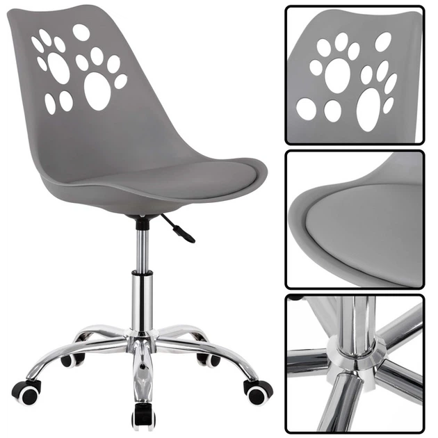 Fotel dziecięcy do biurka Springos HF0041 Szary (5908455304702) - obraz 14