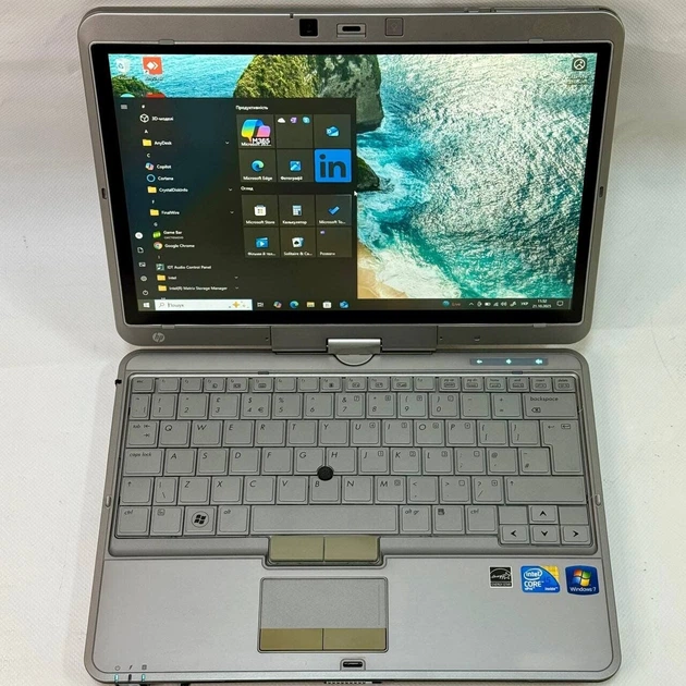 Нетбук-трансформер HP EliteBook 2740p / 12.1" (1280x800) IPS Touch / Intel Core i5-540M (2 (4) ядра по 2.53 - 3.07 GHz) / 8 GB DDR3 / 160 GB SSD / Intel HD Graphics / WebCam / Стилус Оставить отзыв б/у - Фото 4 Нетбук-трансформер HP EliteBook 2740p / 12.1" (1280x800) IPS Touch / Intel Core i5-540M (2 (4) ядра по 2.53 - 3.07 GHz) / 8 GB DDR3 / 160 GB SSD / Intel HD Graphics / WebCam / Стилус Оставить отзыв б/у - изображение 4