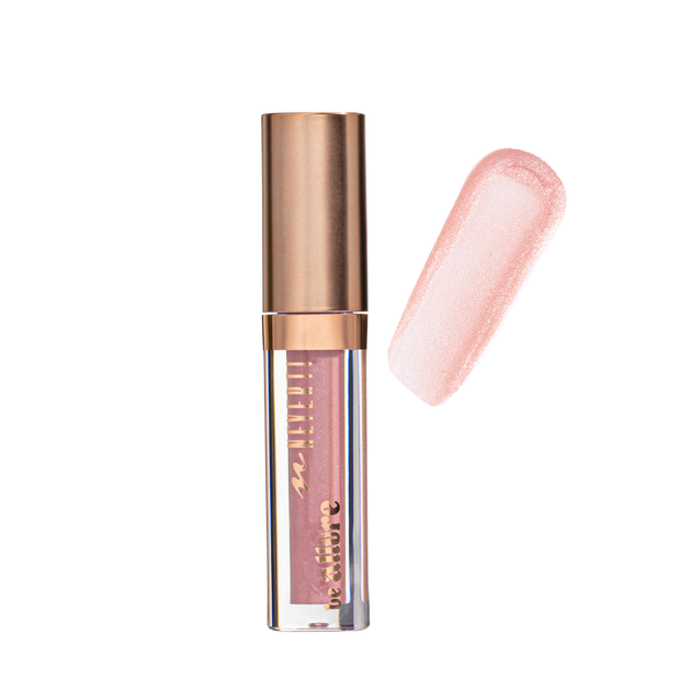 Блеск для губ Neverti Shine Lipgloss шиммерный 3 мл (NP803), 003 Temp Me Бежевый - изображение 2