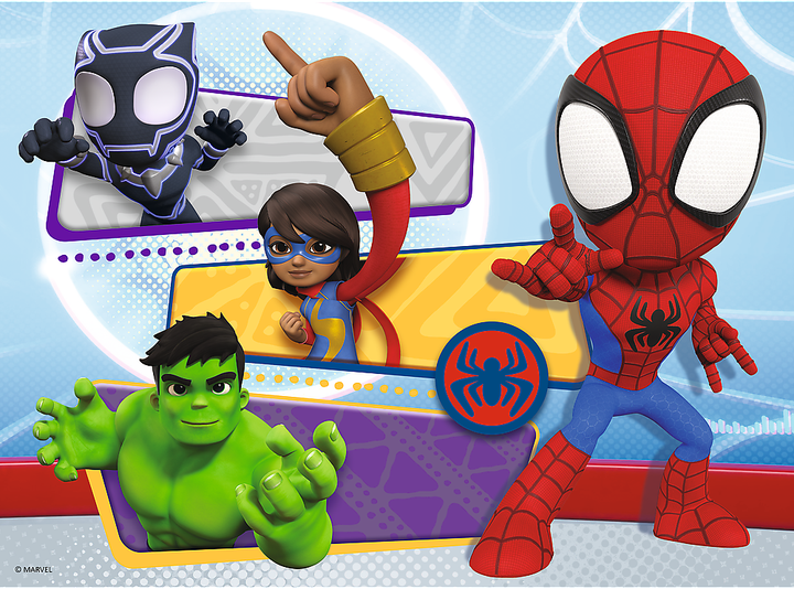 Puzzle Trefl Marvel Odważny Spider-man 30 elementów 18322 (5900511183221) - obraz 2