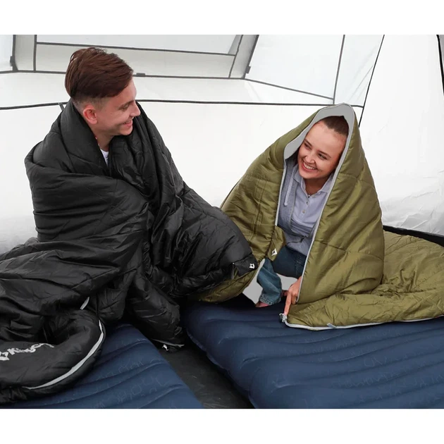 Спальний мішок KingCamp Oasis 250 Comf +12°C / Lim +7°C / Extr -3°C Olive - зображення 2