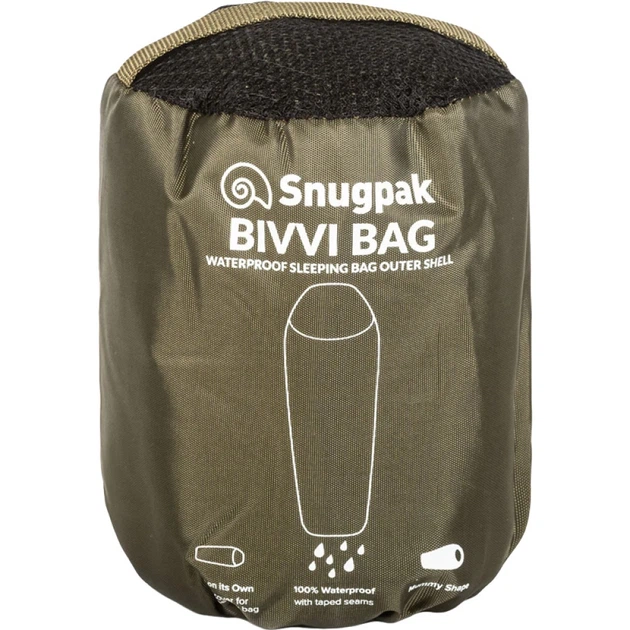 Бівуачний мішок Snugpak Bivvi Bag Olive - Фото 2 Бівуачний мішок Snugpak Bivvi Bag Olive - зображення 2