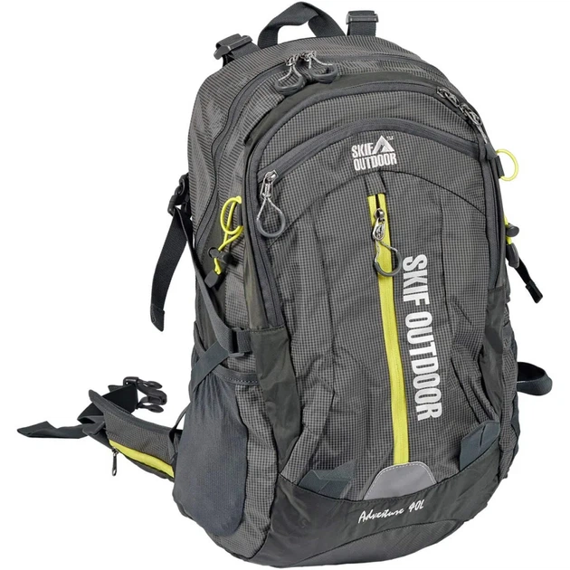 Рюкзак Skif Outdoor Adventure 40 Dark grey - Фото 1 Рюкзак Skif Outdoor Adventure 40 Dark grey - изображение 1