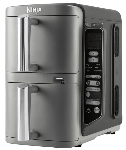 Мультипіч NINJA Double Stack XL 2-Level Hot Air Fryer SL451EU - зображення 2