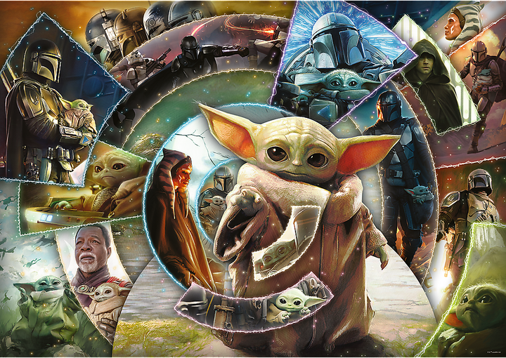 Пазл Trefl Подорож Ґрогу Lucasfilm Star Wars The Mandalorian 1000 елементів 10906 (5900511109061) - зображення 3