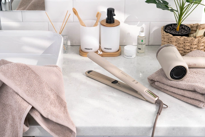 Випрямляч ARDESTO Pearl Cream, 50Вт, 140-230C, кераміка, бежевий - зображення 3