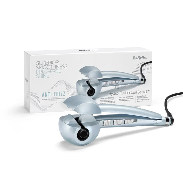 Стайлер Curl Secret Hydro-Fusion, автоматичний, 230Вт, темп.режимів-3, 190C–230С, іонізаці BaByliss (2000003289301) - зображення 6