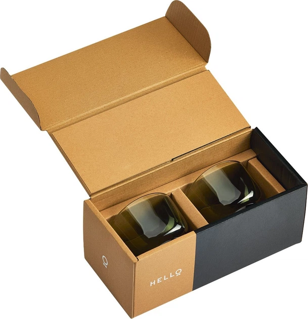 Zestaw szklanek Fellow Pirch Cortado 2 x 120 ml Zielonych (840228808756) - obraz 2