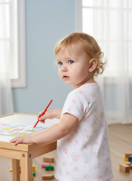 Футболка Prenatal 1-3 months (56 см) Розовый (CO65S10NI_Pink) - Фото 4 Футболка Prenatal 1-3 months (56 см) Розовый (CO65S10NI_Pink) - изображение 4