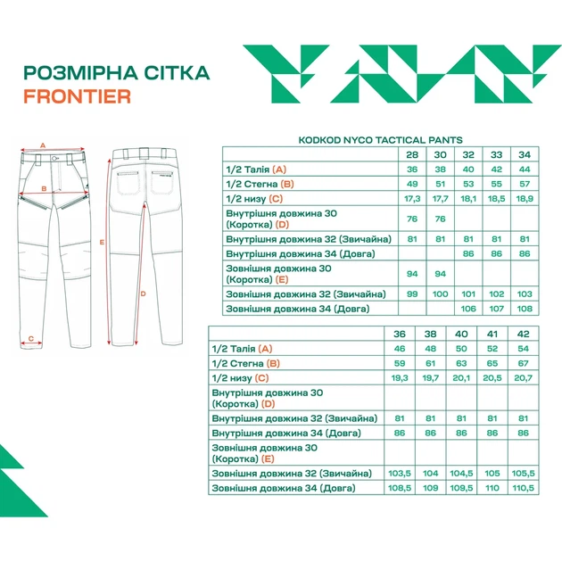 Штани Frontier KodKod Nyco 40/32 Blue - зображення 6