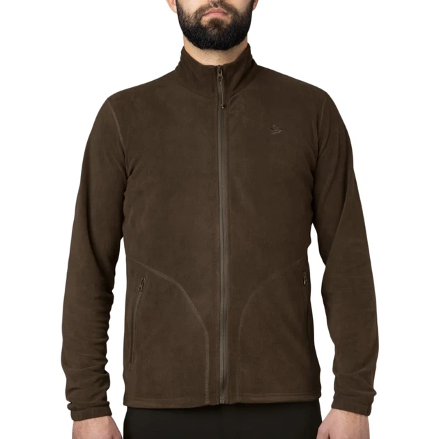 Кофта Seeland Benjamin fleece 3XL Тёмно-коричневый - изображение 4