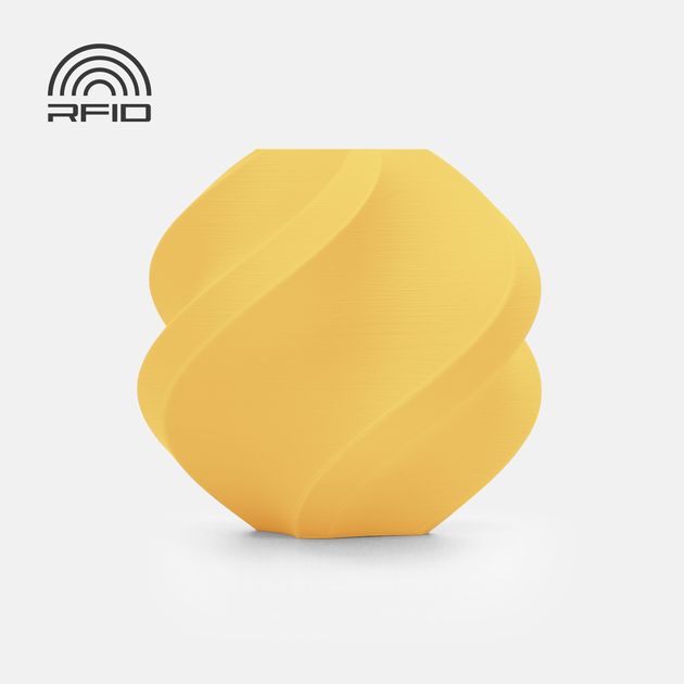 Філамент Bambu Lab PLA Matte | Lemon Yellow (11400) | без котушки - Фото 1 Філамент Bambu Lab PLA Matte | Lemon Yellow (11400) | без котушки - зображення 1