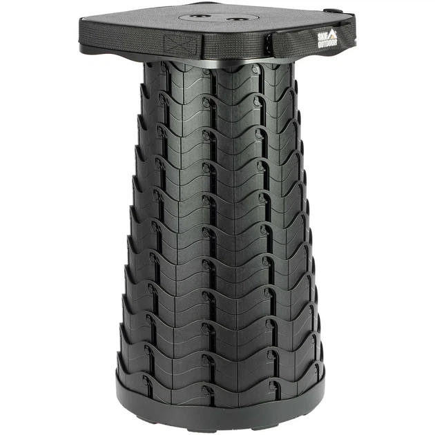 Стул раскладной Skif Outdoor Tower Q Черный - Фото 1 Стул раскладной Skif Outdoor Tower Q Черный - изображение 1