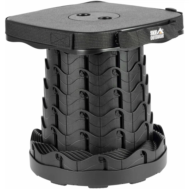 Стул раскладной Skif Outdoor Tower Q Черный - Фото 2 Стул раскладной Skif Outdoor Tower Q Черный - изображение 2
