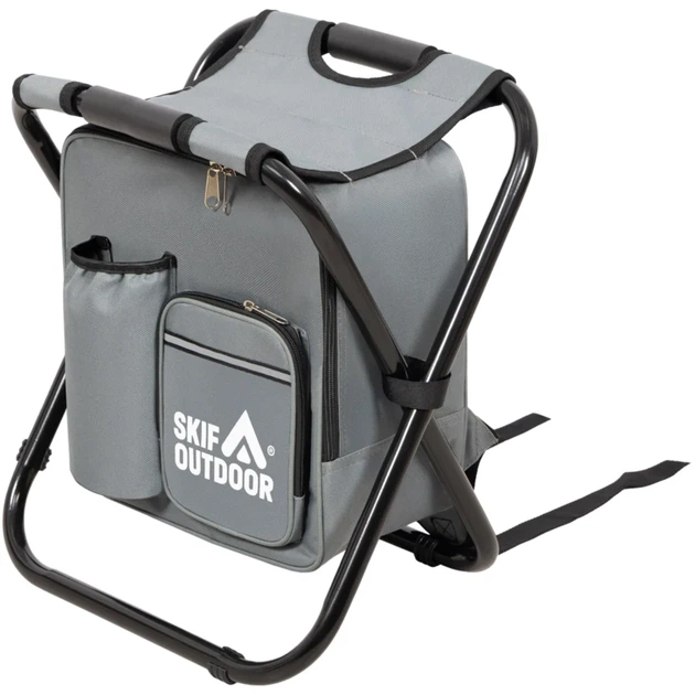 Стул раскладной Skif Outdoor Keeper II Gray - Фото 2 Стул раскладной Skif Outdoor Keeper II Gray - изображение 2