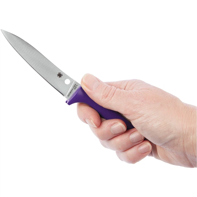 Нож кухонный Spyderco Counter Puppy Purple - изображение 3