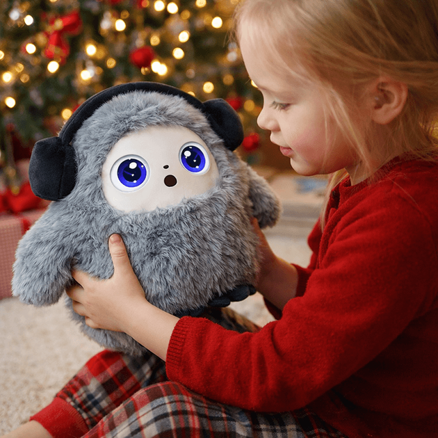 Игрушка ИИ плюшевая Ledodo AI, интерактивная, мягкая, LED глаза, общение на украинском - Bobo - изображение 6