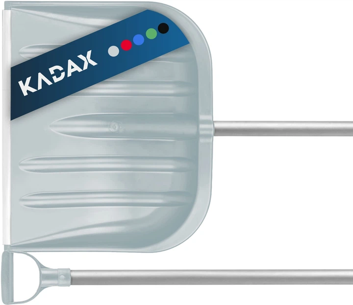 Lopata do śniegu Kadax 132 cm Srebrna (K3755) - obraz 3