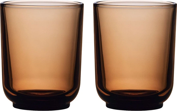 Zestaw szklanek Fellow Pirch Latte 2 x 320 ml Bursztynowych (840228808695) - obraz 1