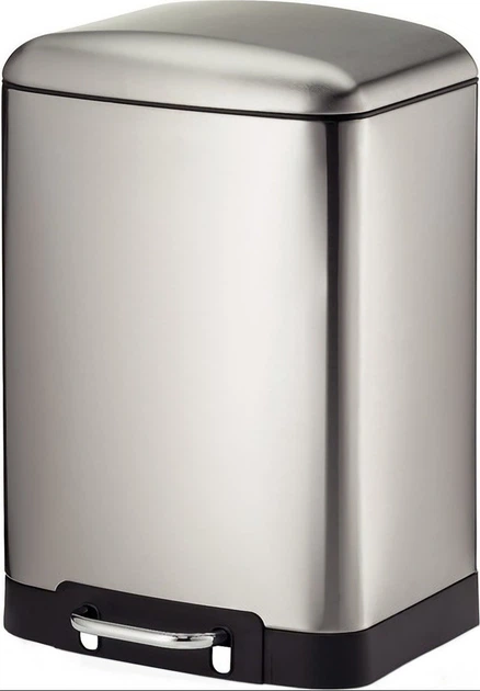 Сталевий кошик для сміття Kela Davino 12 л (4025457109027) - зображення 2