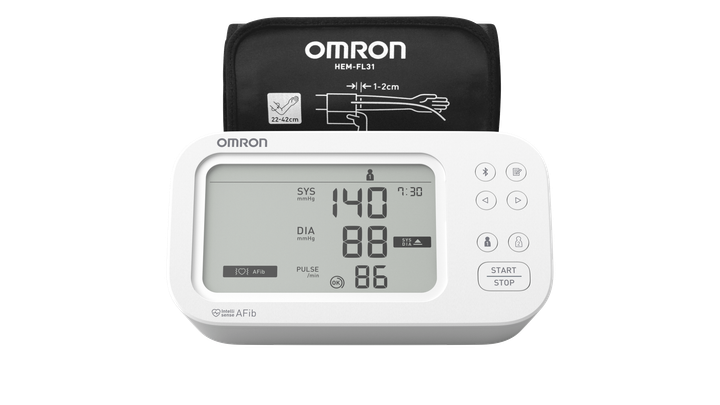 Тонометр автоматический Omron M6 Comfort AFIB HEM-7380-E - изображение 9