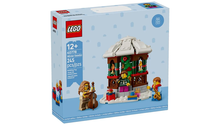 Конструктор Lego Winter Gazebo 40778 - изображение 2