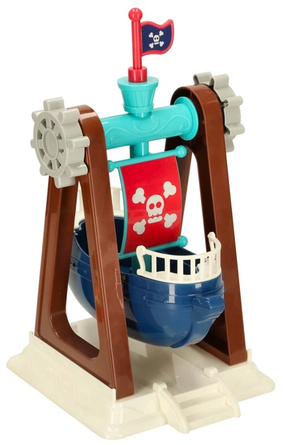 Klocki konstrukcyjne Bibi-inn Park Dinozaurów Tor kulkowy 121 elementów (KX3589_1) (5903039753235) - obraz 4