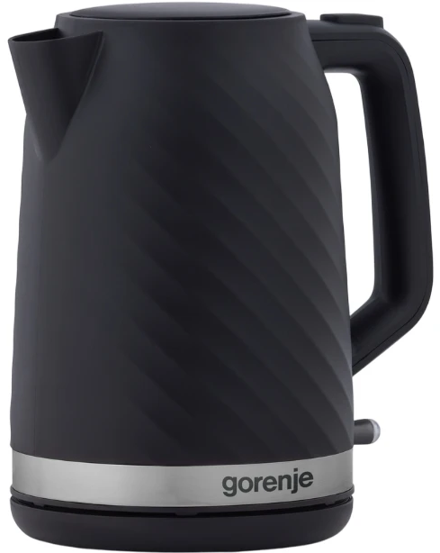 Электрочайник 1.7л, Strix контроль, черный матовый Gorenje 000330198 - изображение 2