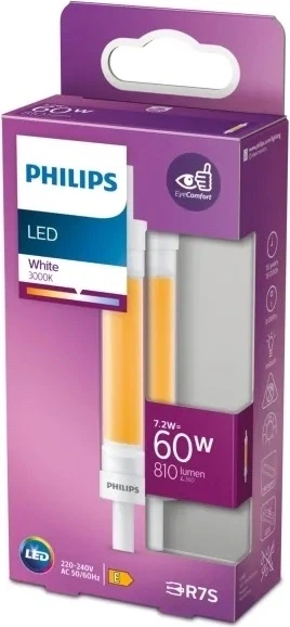 Лампочка світлодіодна Philips 7.2 W R7s 3000 K 810 lm 15000 h White Matt (8719514303812) - зображення 2