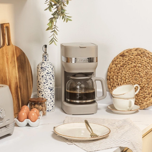 Ekspres do kawy przelewowy SALTER EK6652VDE Taupe - obraz 8