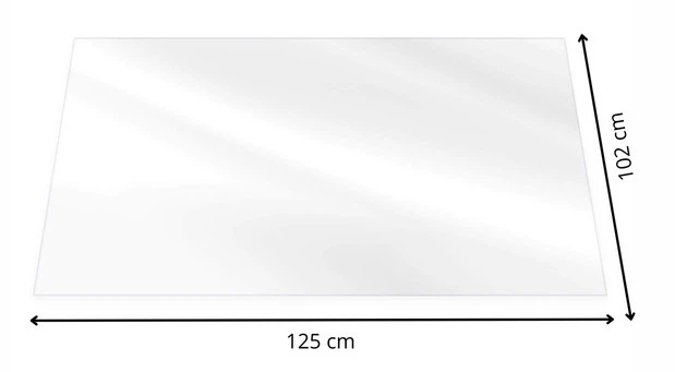 Mata pod fotel SPRINGOS FM0036 102 x 125 x 0.1 cm (5908455304948) - obraz 2