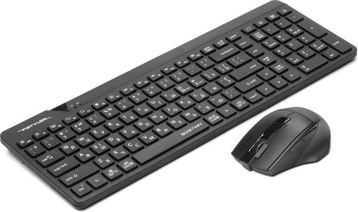 Комплект беспроводной A4Tech FG2400 Air2 Wireless Black (4711421000062) - Фото 2 Комплект беспроводной A4Tech FG2400 Air2 Wireless Black (4711421000062) - изображение 2