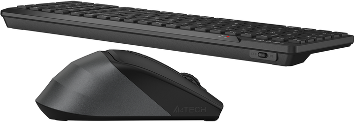 Комплект беспроводной A4Tech FG2400 Air2 Wireless Black (4711421000062) - Фото 3 Комплект беспроводной A4Tech FG2400 Air2 Wireless Black (4711421000062) - изображение 3