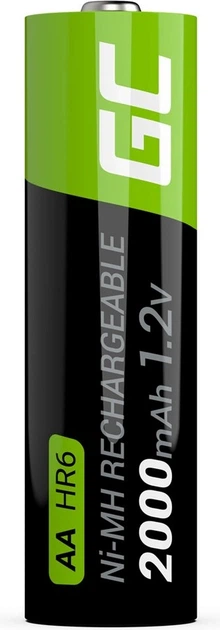 Akumulatorki Greencell Ni-MH AA 2000 mAh 2 szt. (5903317225867) - obraz 2