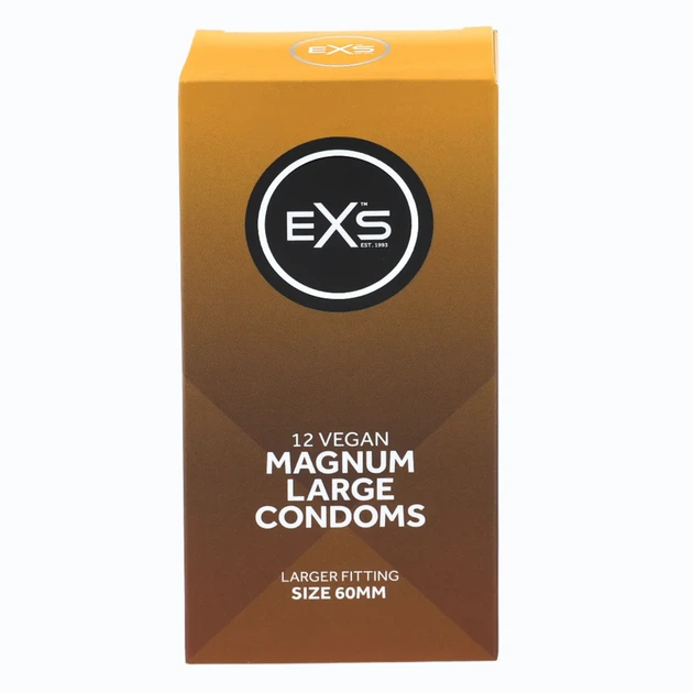 Презервативи EXS Magnum 12 шт. - Фото 1 Презервативи EXS Magnum 12 шт. - зображення 1