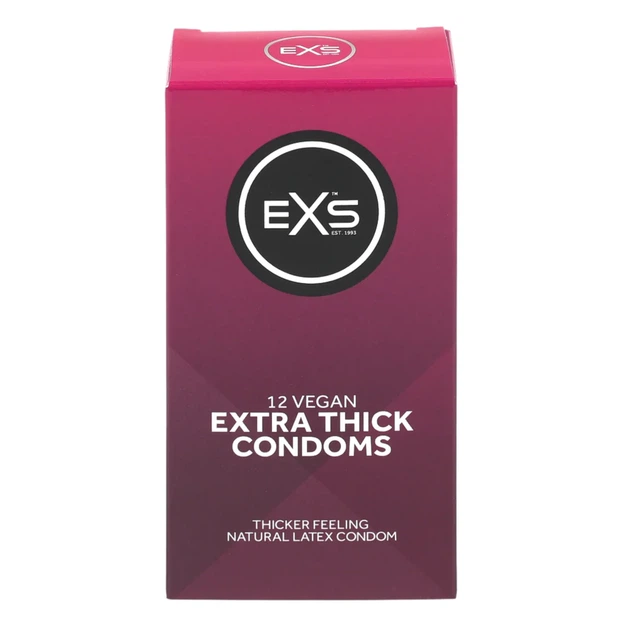 Презервативи EXS Extra Thick 12 шт. - Фото 1 Презервативи EXS Extra Thick 12 шт. - зображення 1