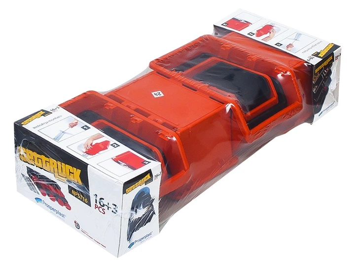 Zestaw kuwet warsztatowych Prolech 6479 4 rozmiary + 5 listw 16 szt (5905197280363) - obraz 2