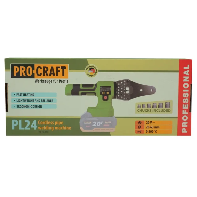 Акумуляторний паяльник Procraft PL24 (без АКБ та ЗП - Фото 4 Акумуляторний паяльник Procraft PL24 (без АКБ та ЗП - зображення 4