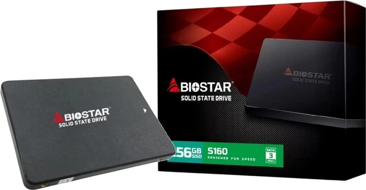 SSD диск Biostar S160 256GB 2.5" SATA III 3D TLC (SA102S2E35) - зображення 2