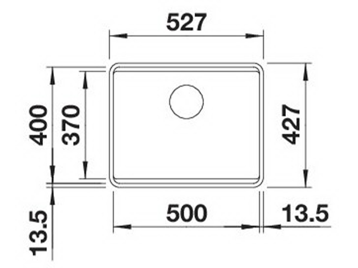 Кухонна мийка Blanco - 527074 ETAGON 500-F - зображення 2