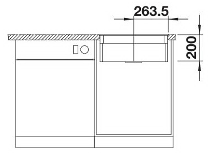 Кухонна мийка Blanco - 527074 ETAGON 500-F - зображення 3
