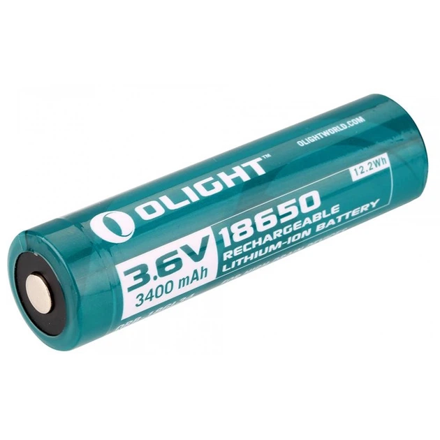Аккумуляторная батарея Olight. 18650 3.6V 3400 mAh - Фото 1 Аккумуляторная батарея Olight. 18650 3.6V 3400 mAh - изображение 1