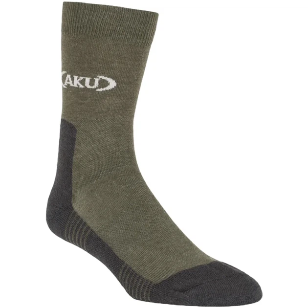 Шкарпетки AKU Trekking Low M Green - Фото 1 Шкарпетки AKU Trekking Low M Green - зображення 1